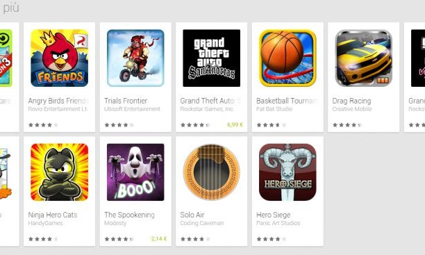 Google Play inaugura página dedicada a jogos com resposta tátil