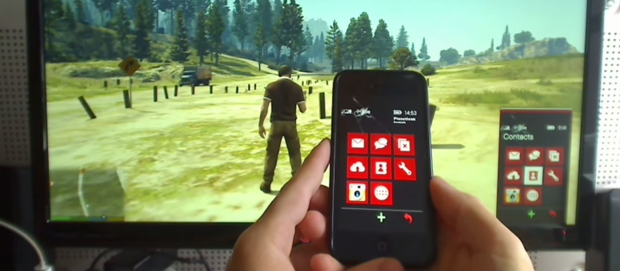 Modificação permite usar iPhone para acessar smartphones de personagens de GTA  V 
