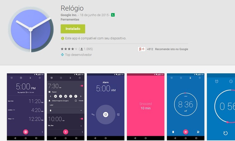 Relógio – Apps no Google Play