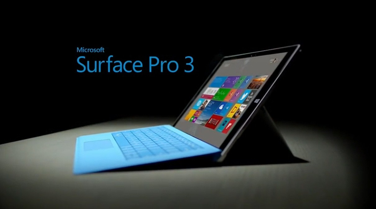 Microsoft lança nova versão do Surface Pro 3 com Core i7, 8GB de