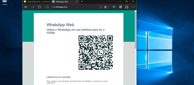 Saiba Como Usar O Whatsapp Web No Navegador Microsoft Edge Do Windows 10 7483