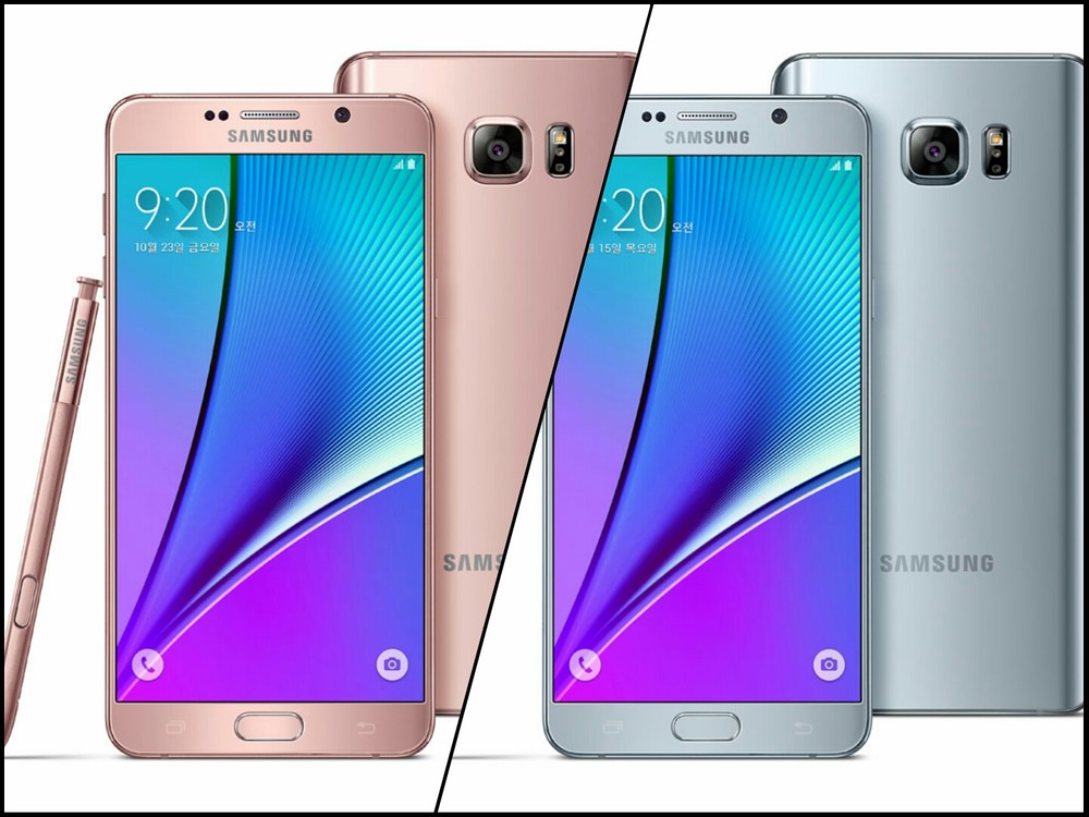 Samsung anuncia duas novas versões do Galaxy Note 5, incluindo