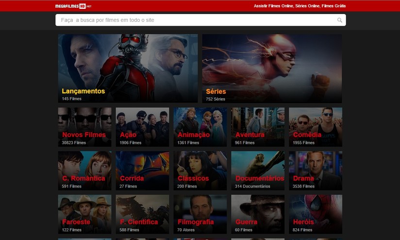 Melhores sites para assistir filmes e séries online grátis 