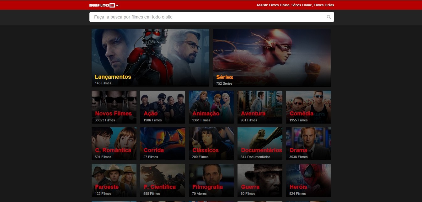 sites para assistir filmes e séries online  Sites para ver filmes, Filmes  e series online, Netflix de graça