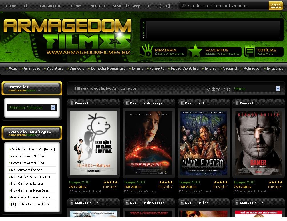Mega filmes hd saiu do ar mas ainda existem diversos outros sites de