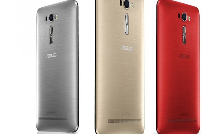 Celulares da ASUS como o ZenFone 2, ZenFone 2 Laser e ZenFone Zoom