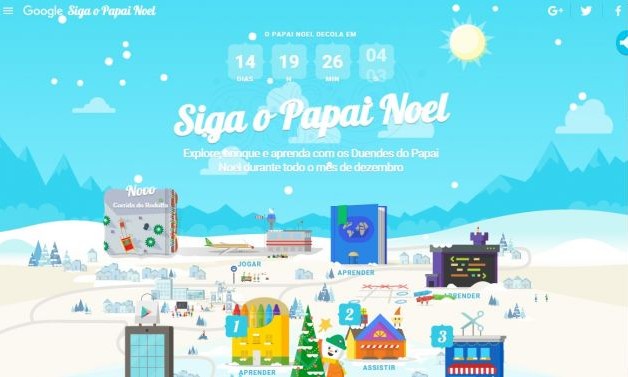 Conheça o site Siga o Papai Noel 