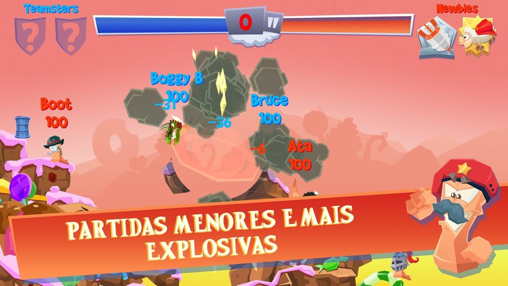 As minhocas estão de volta! Worms 4 chega ao Android [vídeo