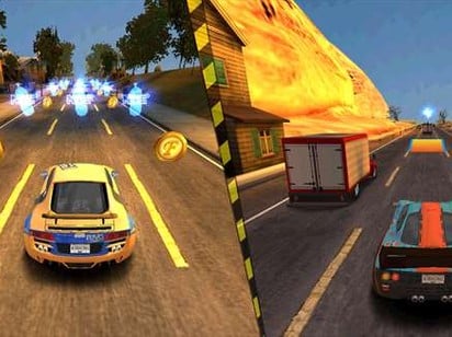 Fuja da polícia e conquiste seu caminho no jogo de corrida Rage Racing 3D  para Windows 