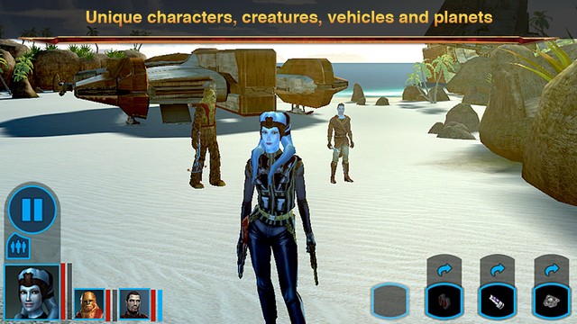 Jogos] Star Wars: Knights Of The Old Republic chegou ao iPad