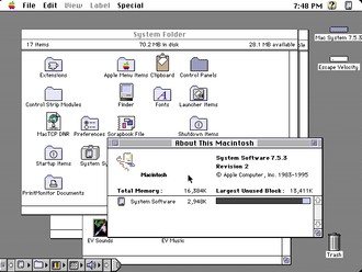 Mac system 7.5 apps for pc