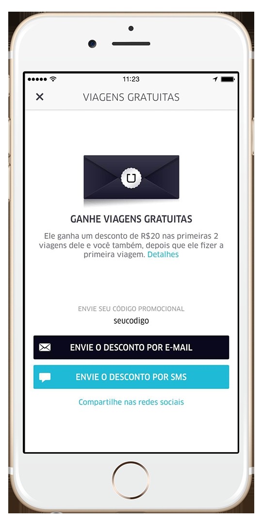 Uber aumenta recompensa por indicação de amigos e libera corridas até de graça - TudoCelular.com