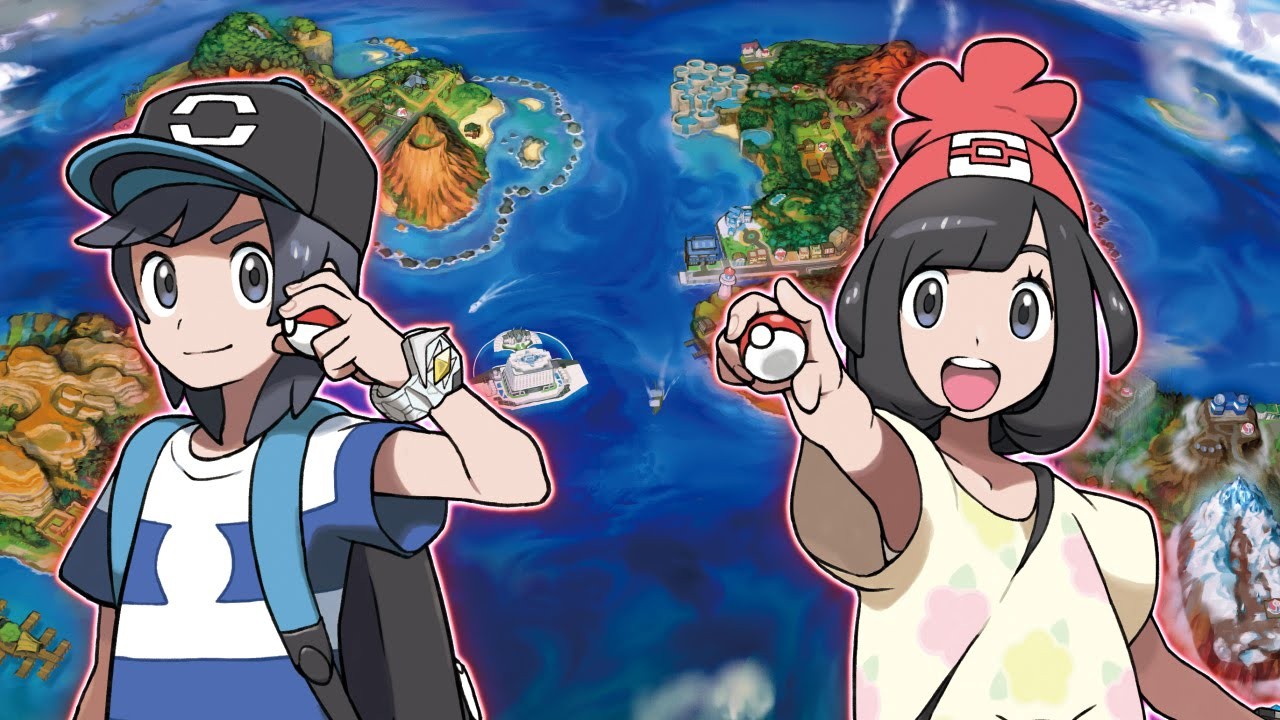 Pokémon Sun & Moon revelam novos personagens, formas e golpes Z-Moves