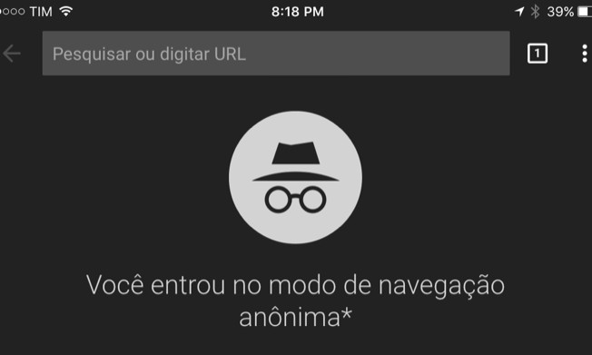 Usa modo an nimo Bateria do celular ou PC pode dedurar