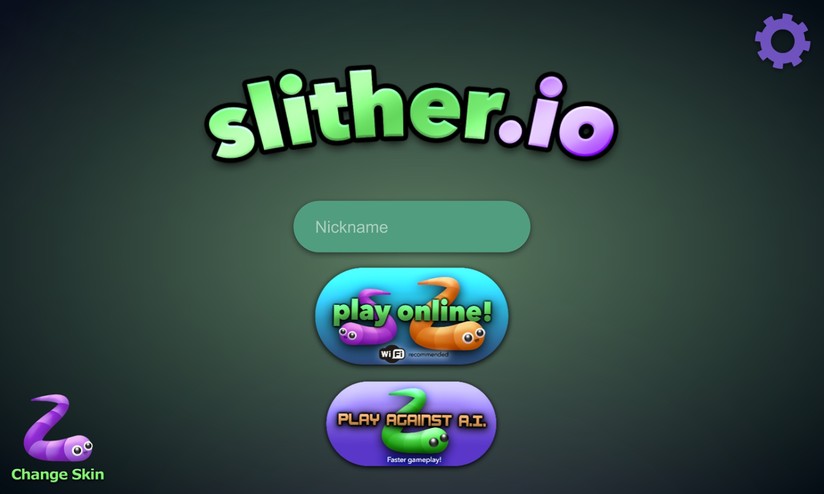 Slither.io se actualiza: joystick virtual y modo de juego offline