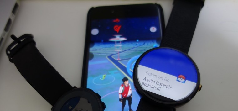 Pokemon go clearance samsung smartwatch