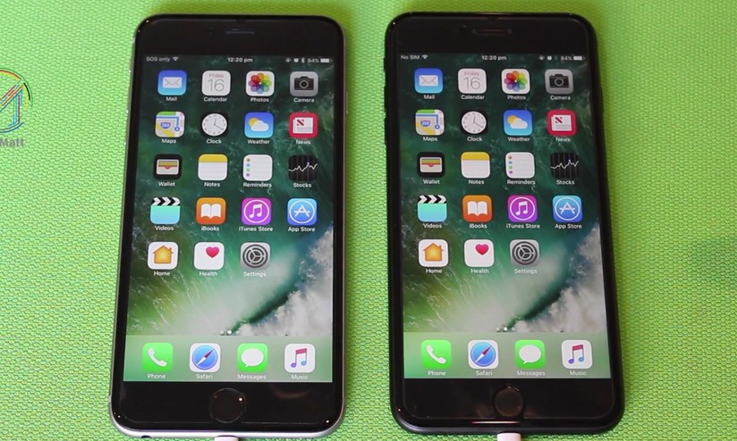 スマートフォン本体 iPhone 6s&iPhone 7 Plus iPhone 7 Plus vs iPhone 6s Plus em comparativo de desempenho