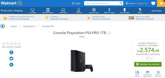 Demorou, mas chegou! Playstation 4 Pro já possui preço e data oficial de  lançamento no Brasil 