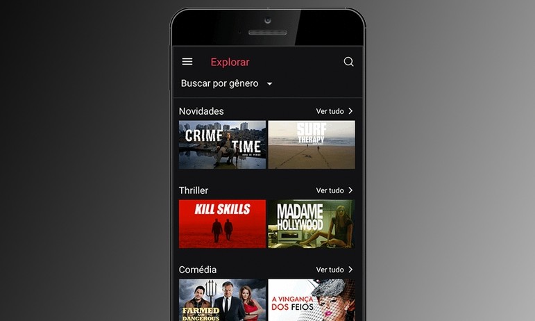 Rival da Netflix permite ver filmes e séries offline