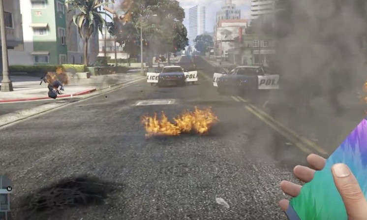 Mod do GTA 5 usa Galaxy Note 7 para explodir carros