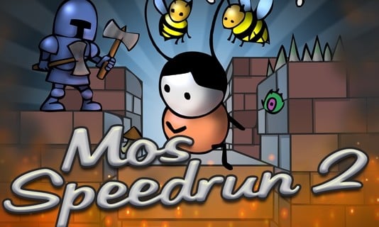 Mos Speedrun 2: joguinho com o clássico estilo plataforma 2D está