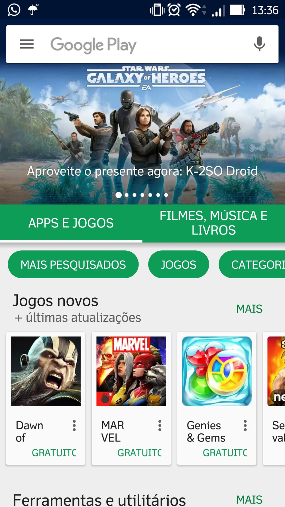 Como ganhar filmes, livros, músicas, apps e jogos grátis no Google