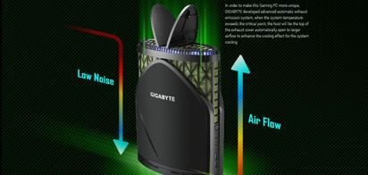 Gigabyte lança mini-PC gamer com design exótico, Core i7-6700K e