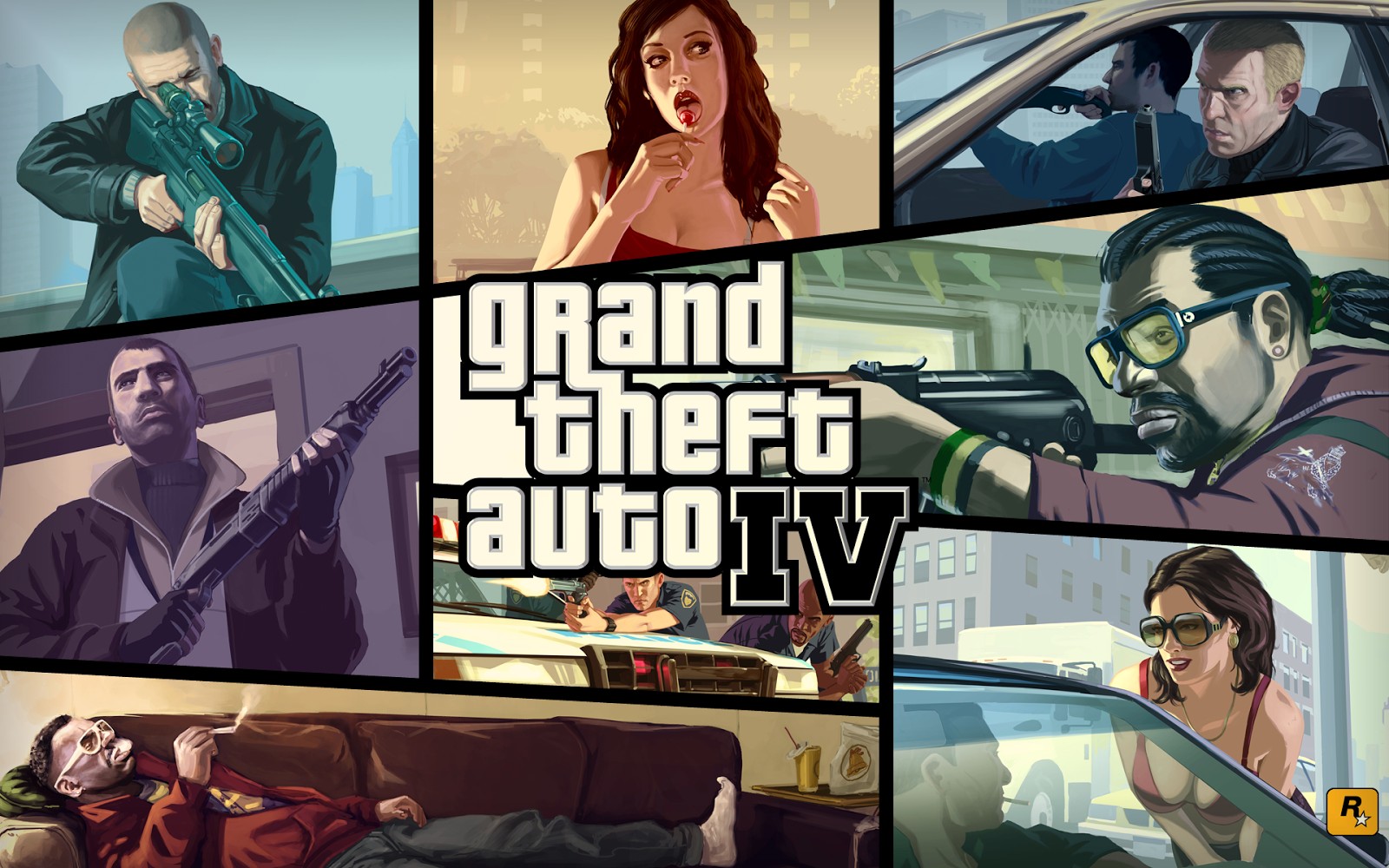 G1 > Games - NOTÍCIAS - Motos, gangues e rock clássico tomam conta do  'novo' GTA IV