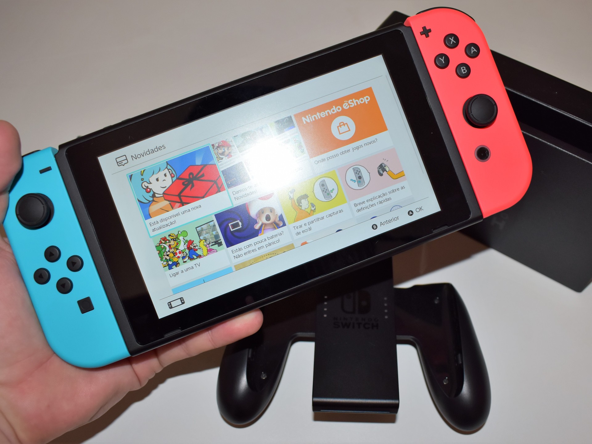 A eShop brasileira do Switch é mais uma conquista para os fãs da Nintendo