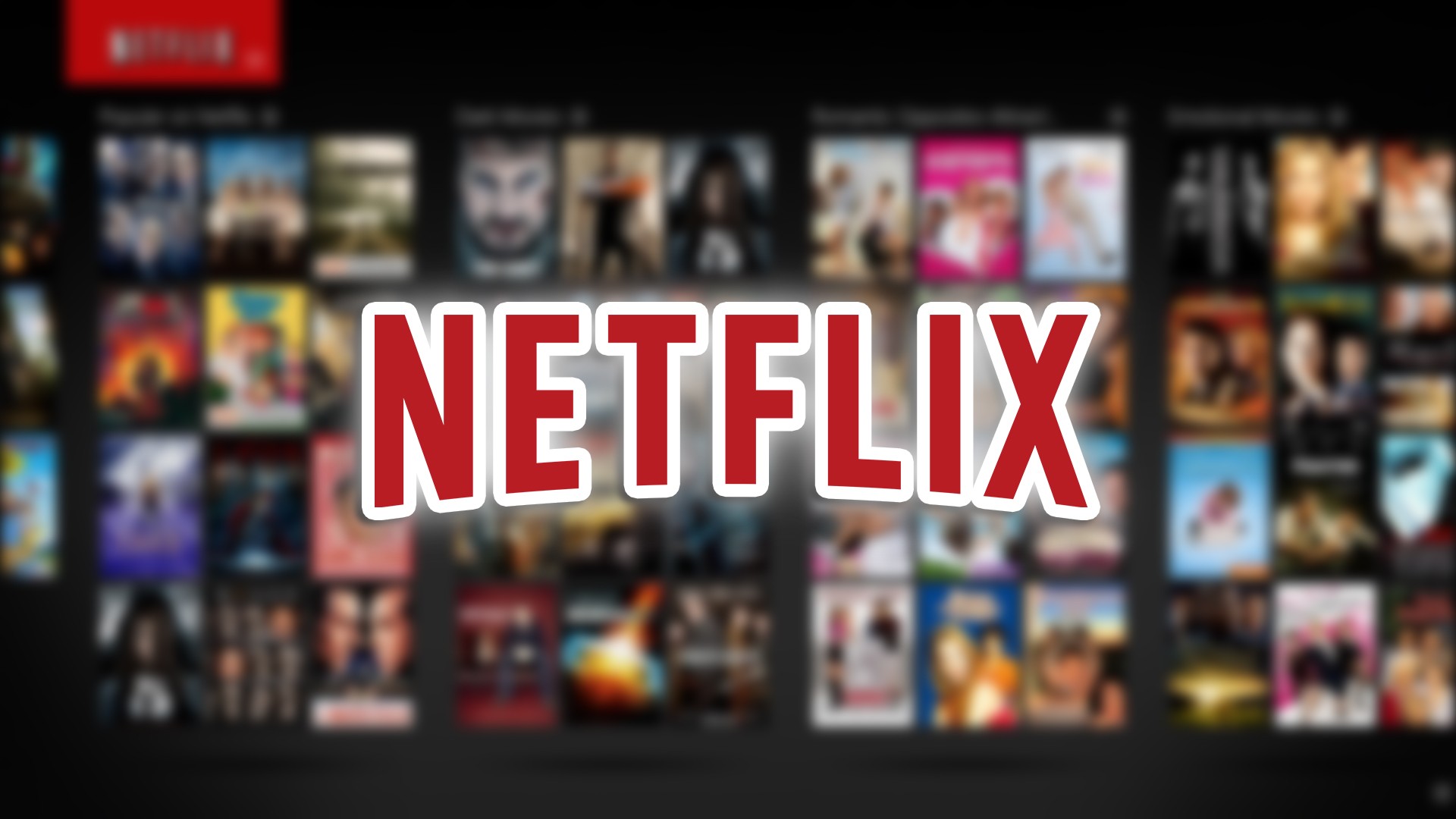 Como navegar no Netflix por categorias?