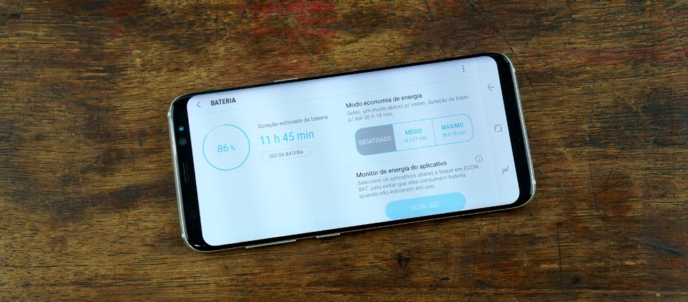 Autonomia do Samsung Galaxy S8 | Teste de bateria oficial do TudoCelular
