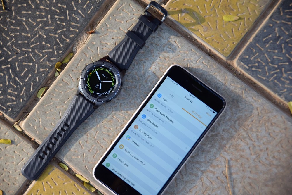 Conectar gear s3 online a iphone