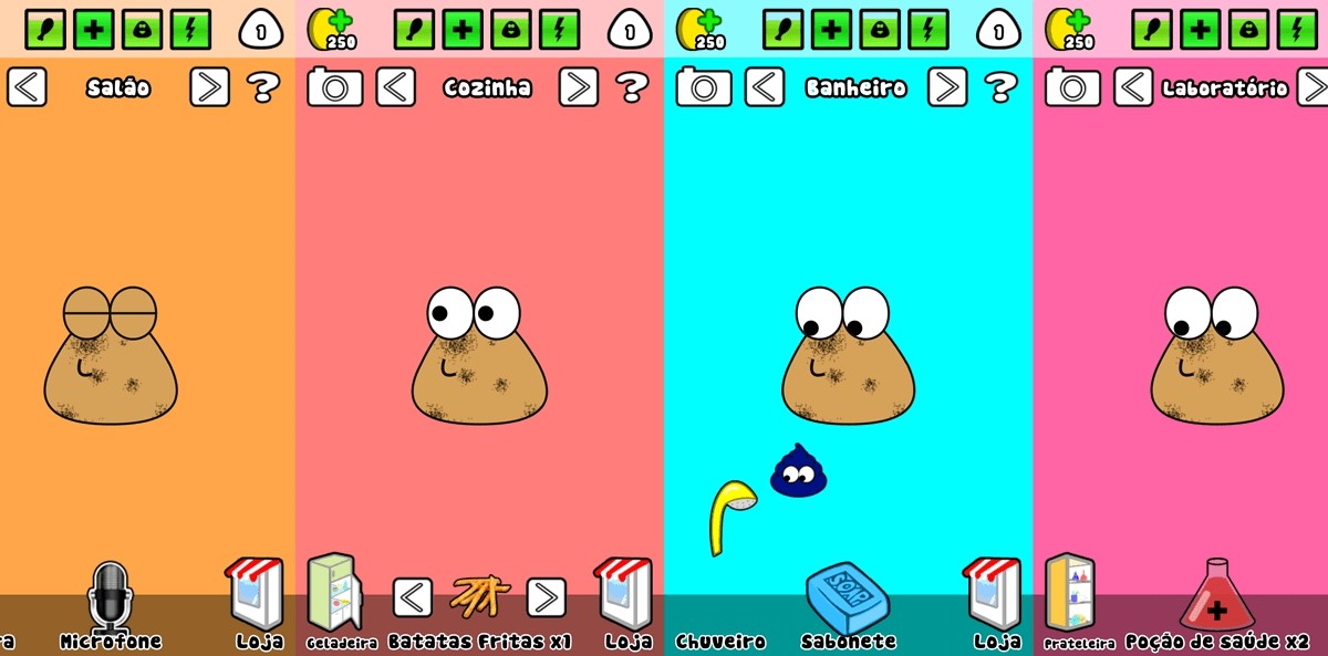 Joguinho do Pou #15 juego de Pou en pantalla completa 