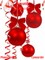 Red Christmas Bolls