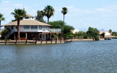 Baixe o papel de parede do Waterfront Home On Paradise Lake In Arizona ...