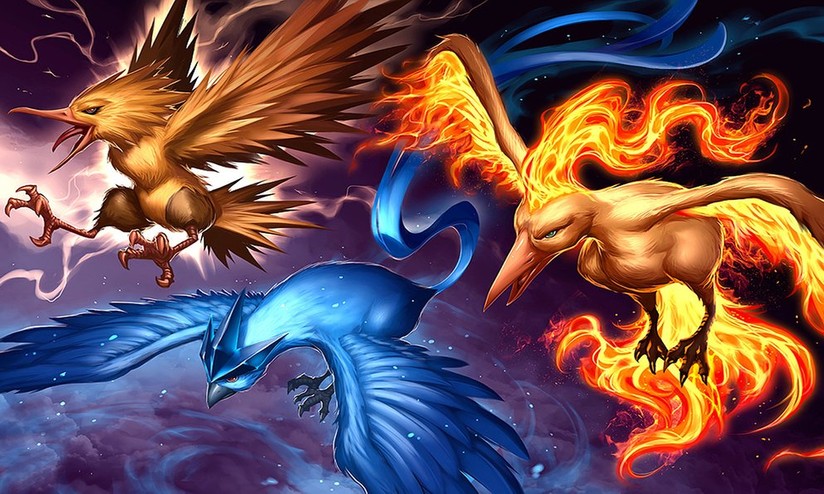 Articuno, zapdos, moltres