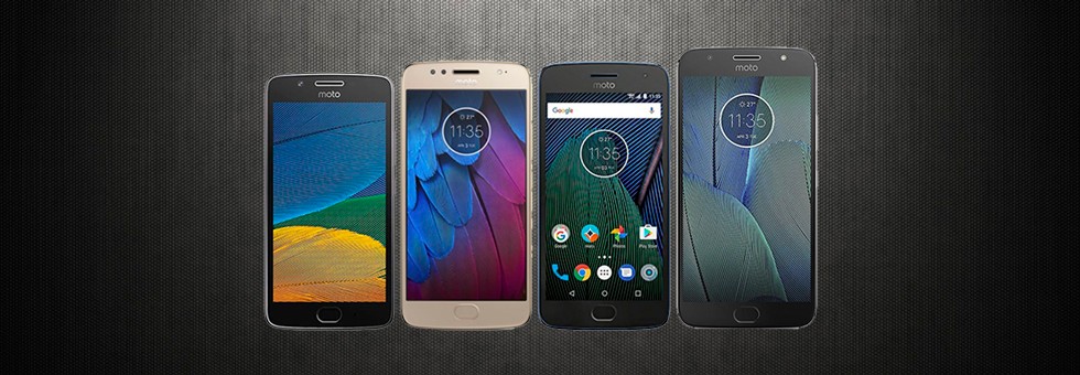 Comparativo em tamanho real: toda a linha Moto G5 e G5S lado a lado -  