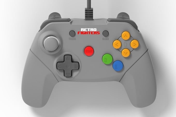 CONTROLE NINTENDO 64 - USB - PC - CORES - ANALÓGICO PADRÃO