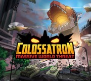 Destrua os humanos com seu dinossauro robô em Colossatron, o app