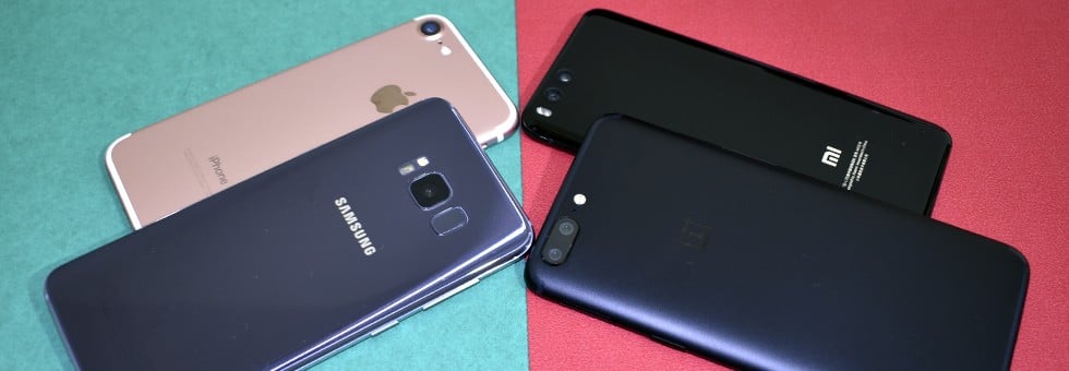 Resultados Oneplus 5 Xiaomi Mi 6 Galaxy S8 E Iphone 7 Comparativo