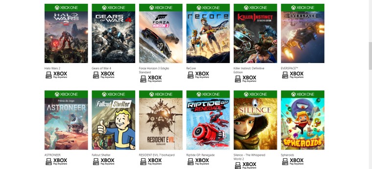 Xbox Play Anywhere - jogos Xbox One no PC e vice-versa