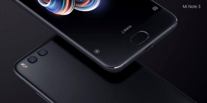 Xiaomi Mi Note 3 é oficial: 6 GB de RAM, duas câmeras e Snapdragon