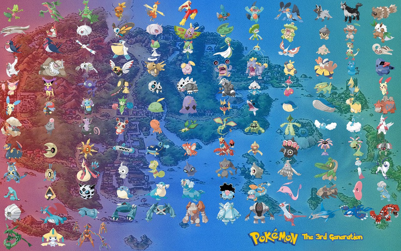 Todos os Pokemons lendários da 1 Geração