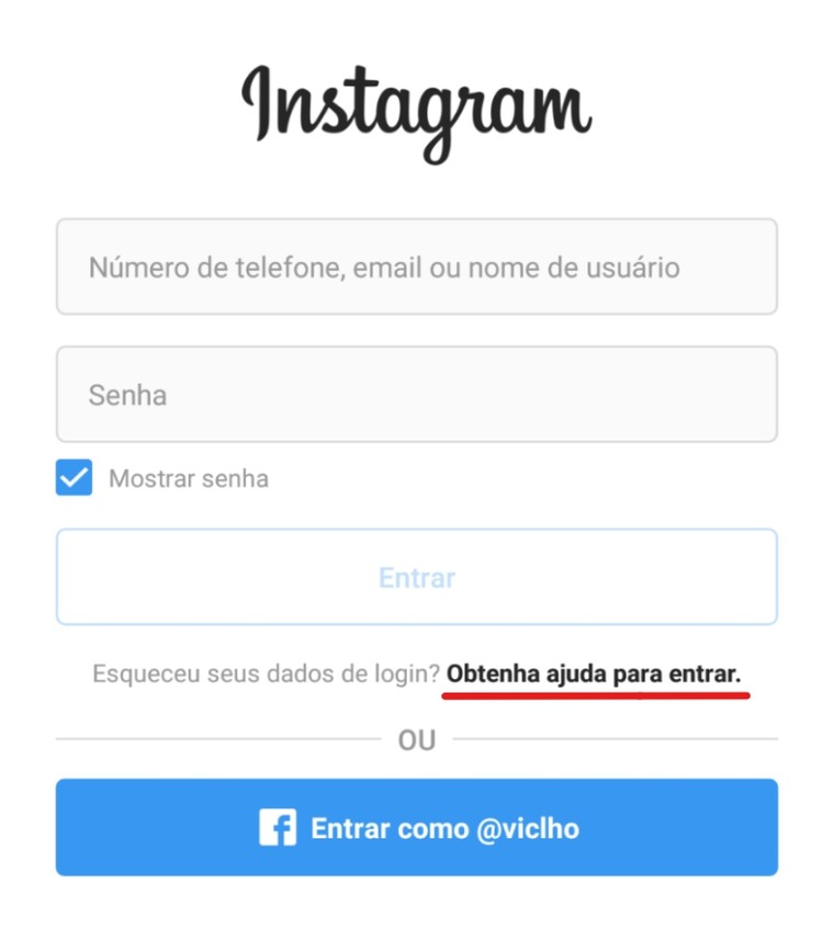 Ajuda por favor!! Minha conta no Instagram foi hackeada.