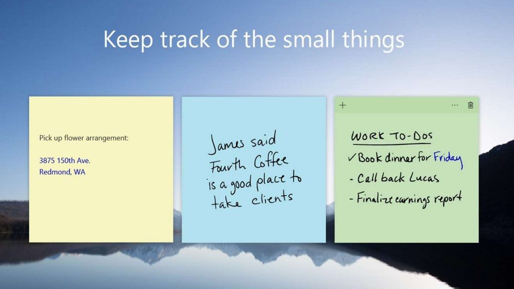 Microsoft atualiza o Sticky Notes adicionando suporte a listas de ...