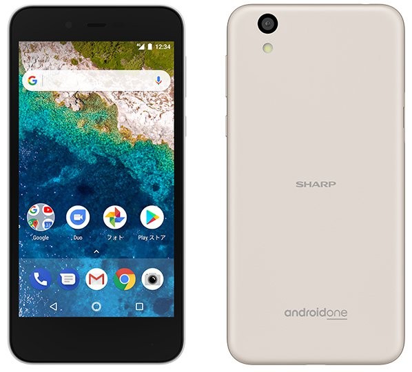 SHARP androidone s3 ホワイト、グリーン　2台セット Sharp S3 é oficializado como smartphone 'Android One' com preço