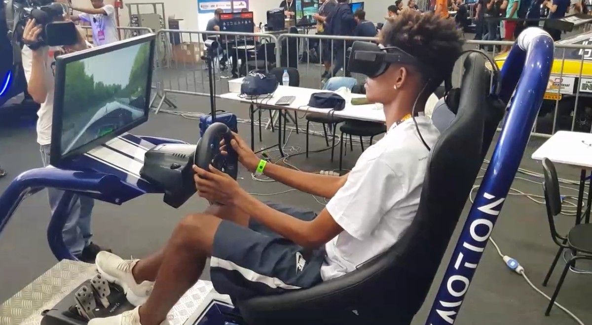 Carro de Realidade Virtual de diversões Simulador Vr carro de