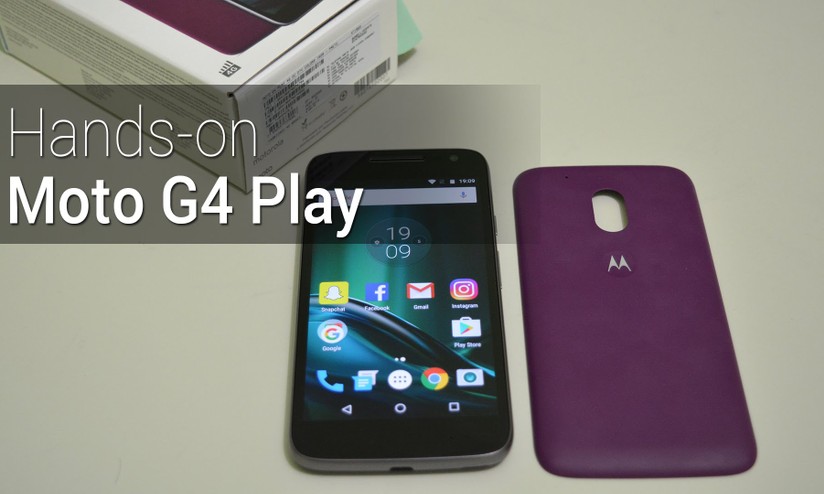 Motorola anuncia Moto G4 Play com tela de 5 polegadas e Snapdragon 410 