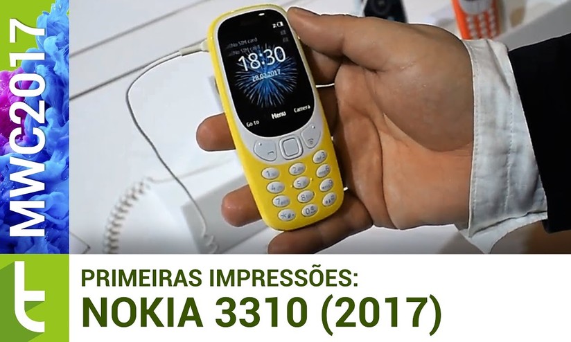 MWC 2017: primeiras impressões do Nokia 3310