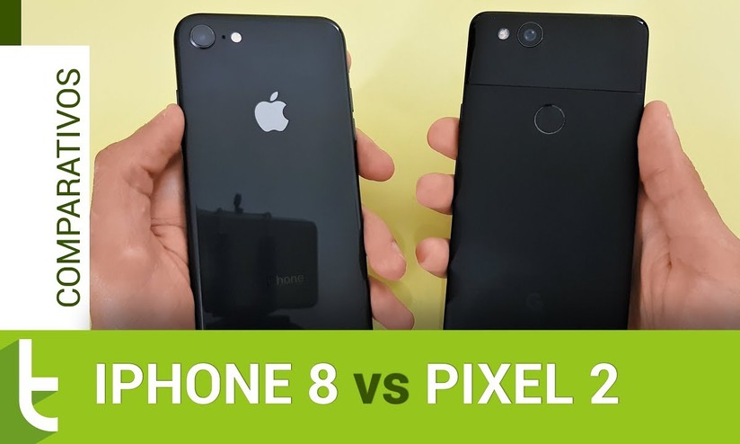 iPhone 8 & Google Pixel 8セット‼️ Apple iPhone 8 vs Google Pixel 2 | Comparativo do TudoCelular